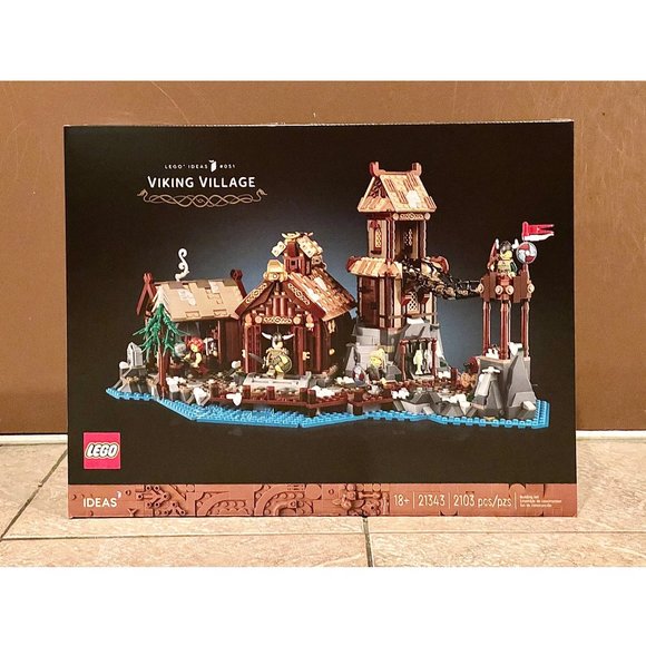 LEGO 21343 Ideas Viking Village Brand NIB IN HAND Fast Shipping - Picture 1 of 16
